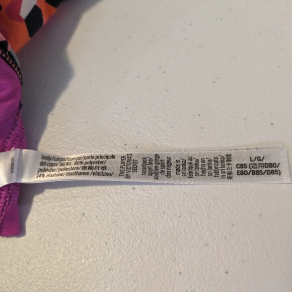 NWT Victoria's Secret Sport The Player Racer back Sports Bra - Picture 11 of 11